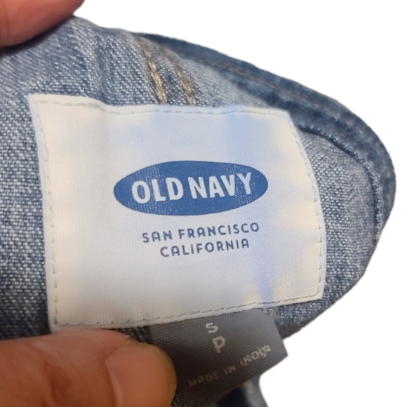 Old Navy Denim Bib Overalls Pants & Jumpsuit Medium Wash - Picture 7 of 11